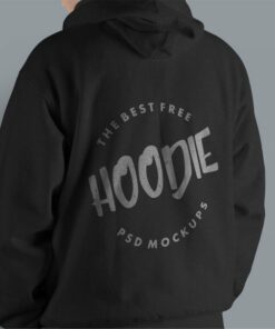 hoodie mockup back