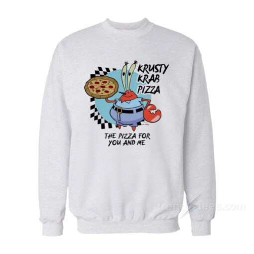 krusty krab pizza sweatshirt