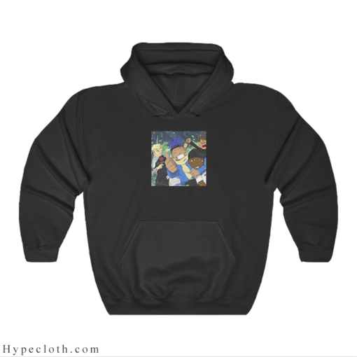 juice wrld anime hoodie