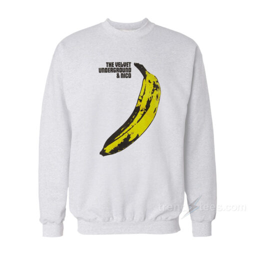 the velvet underground and nico sweatshirt