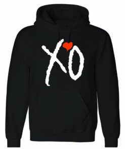 weeknd hoodie xo