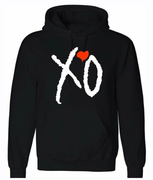 weeknd hoodie xo