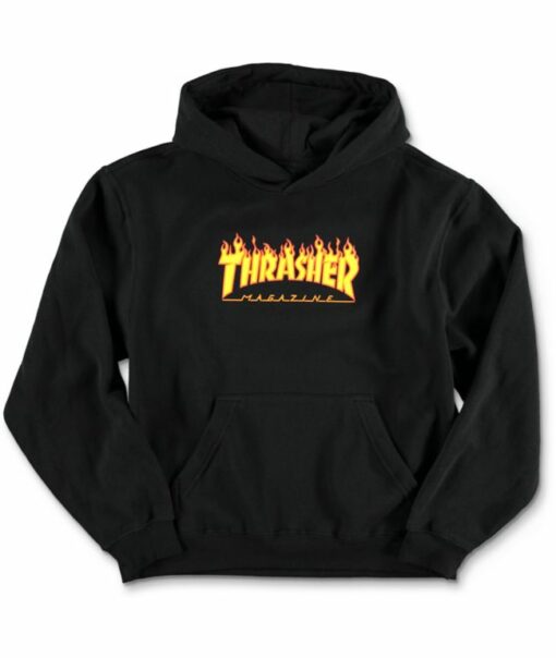 youth thrasher hoodie