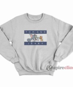 red tom and jerry sweatshirt