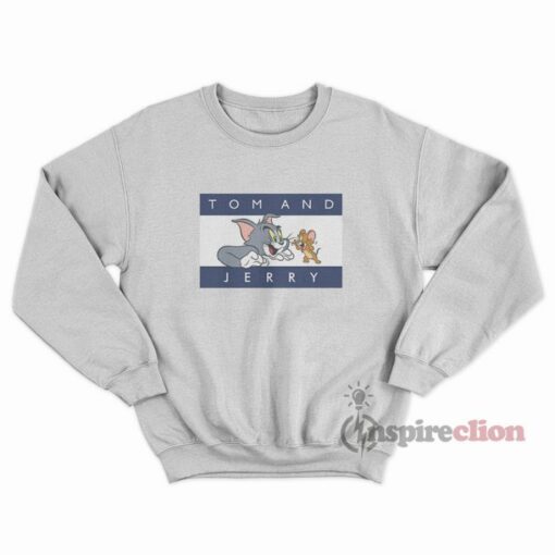 red tom and jerry sweatshirt