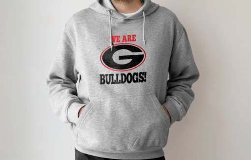 georgia bulldog zip up hoodie