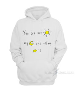 to the moon hoodie