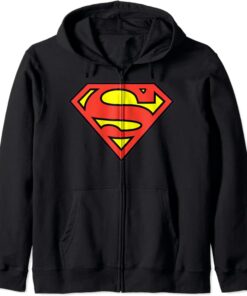 superman zip up hoodie