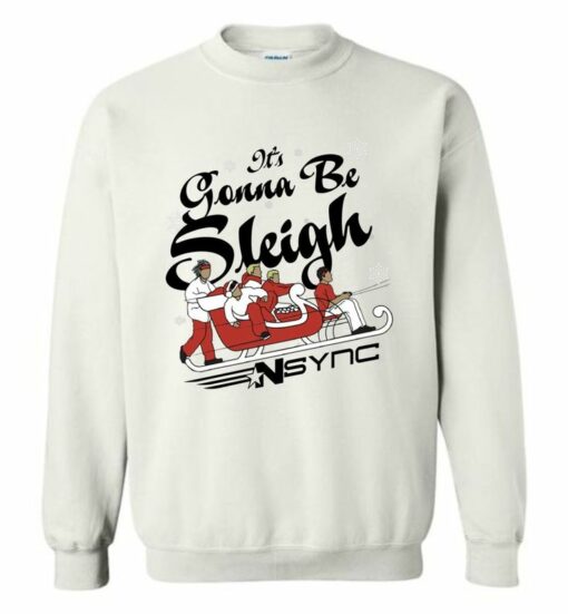 nsync christmas sweatshirt