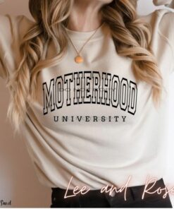 motherhood university sweatshirt