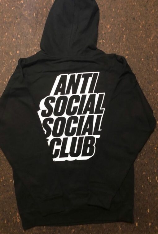 anti social club hoodie ebay