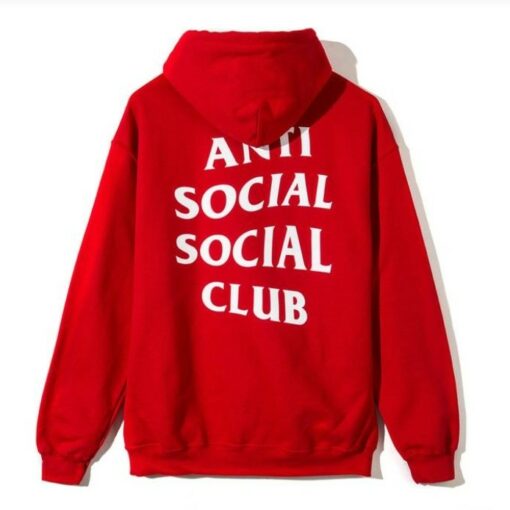 assc hoodie red