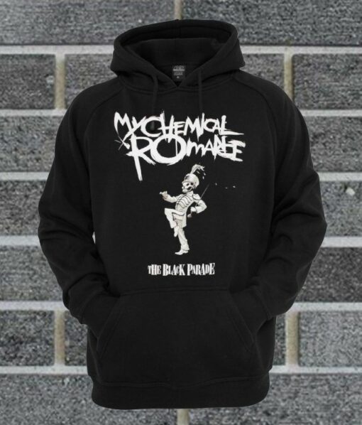 my chemical romance hoodie black parade