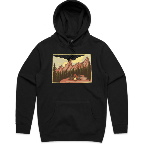 camping hoodie