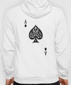 deck of cards hoodie