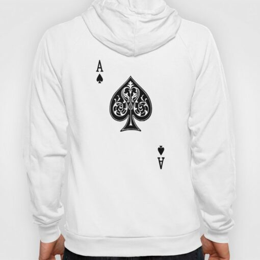 deck of cards hoodie