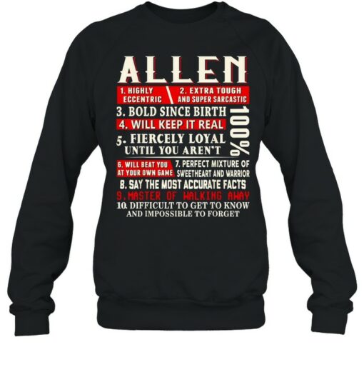 allen allen sweatshirt