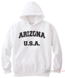 white arizona hoodie