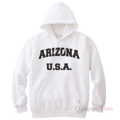 white arizona hoodie