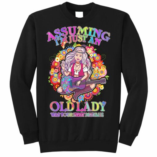 old lady sweatshirt