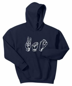 how to sign hoodie in asl