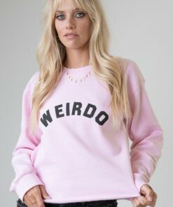 pink weirdo sweatshirt