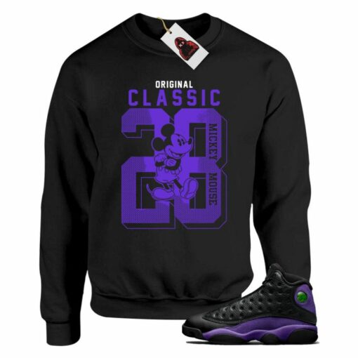 court purple sweatshirt