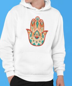 hamsa hand hoodie