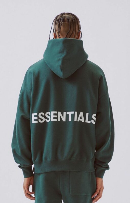 essentials camel hoodie
