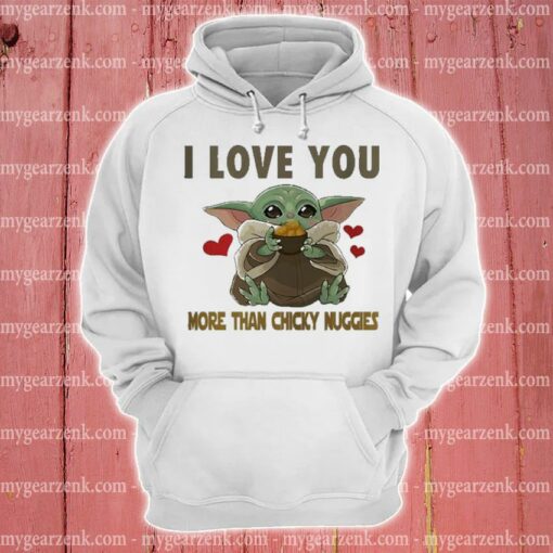 love you more hoodie