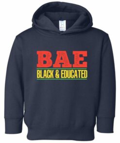 black and educated hoodie