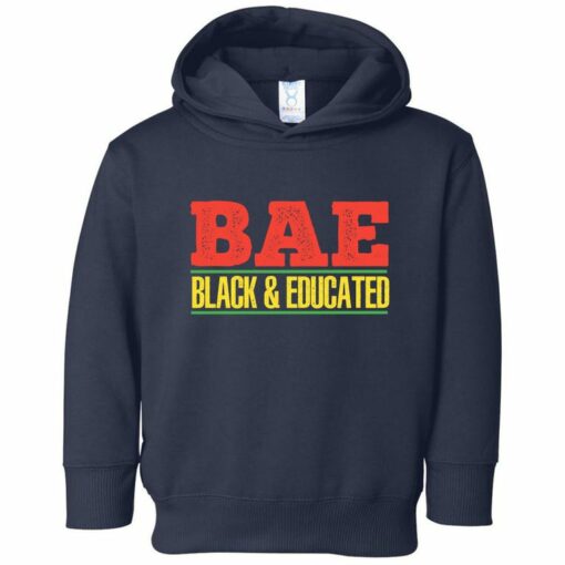 black and educated hoodie