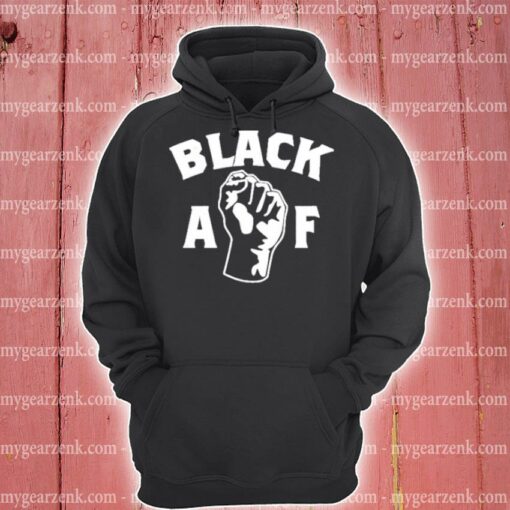 black and proud hoodie