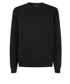 black sweatshirt plain