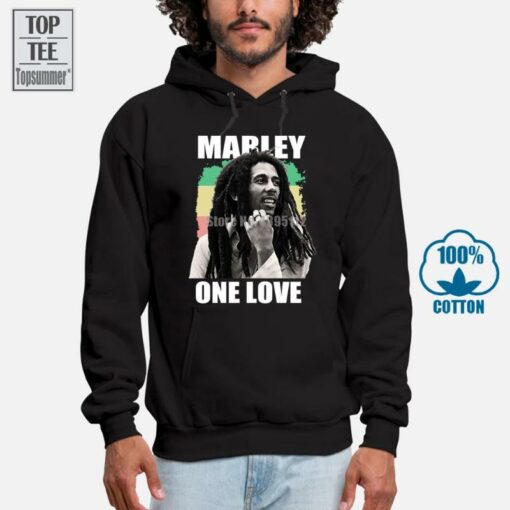 men's bob marley hoodie