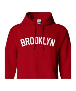 brooklyn hoodie red