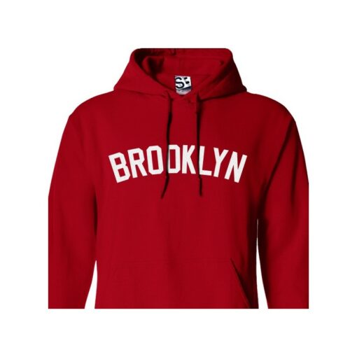 brooklyn hoodie red