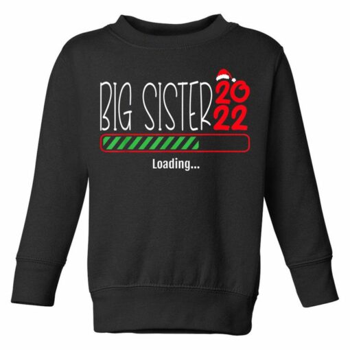 big sister sweatshirt toddler