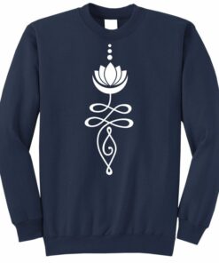 lotus flower sweatshirt