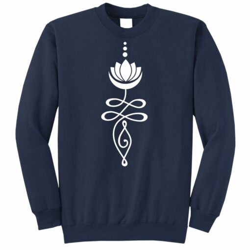 lotus flower sweatshirt