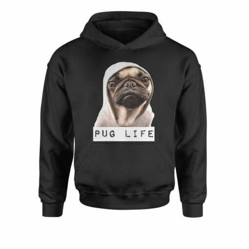 pug life hoodie