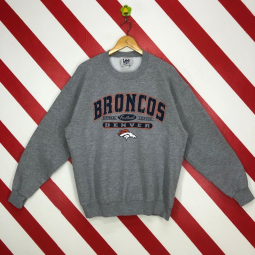 vintage broncos sweatshirt