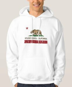 california white hoodie