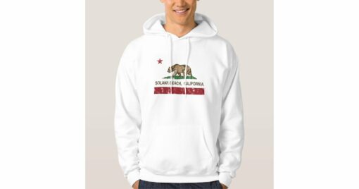 california white hoodie