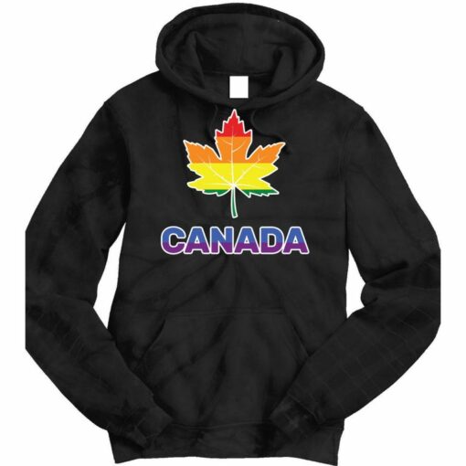 pride tie dye hoodie