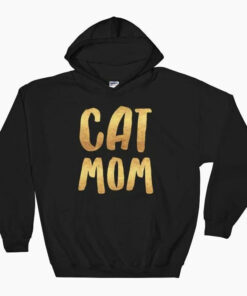 cat mom hoodie