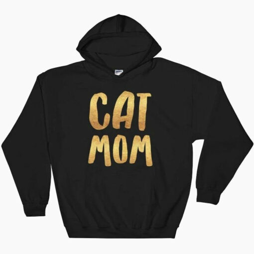 cat mom hoodie