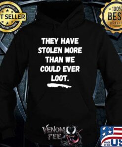 they have stolen more than we could ever loot hoodie