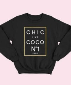 chic like coco sweatshirt