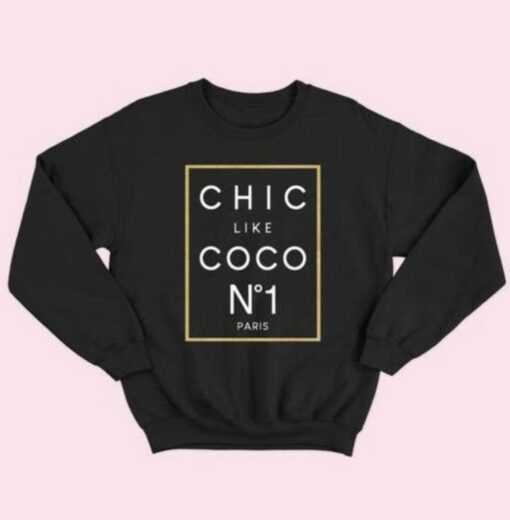 chic like coco sweatshirt